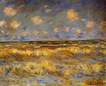 Mer rugueuse Claude Monet Peinture à l'huile